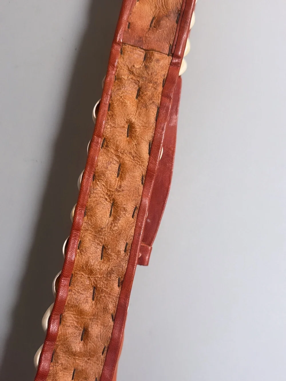 Cowry Shell Leather Tassel Belt | Extra Long Statement Wrap Belt